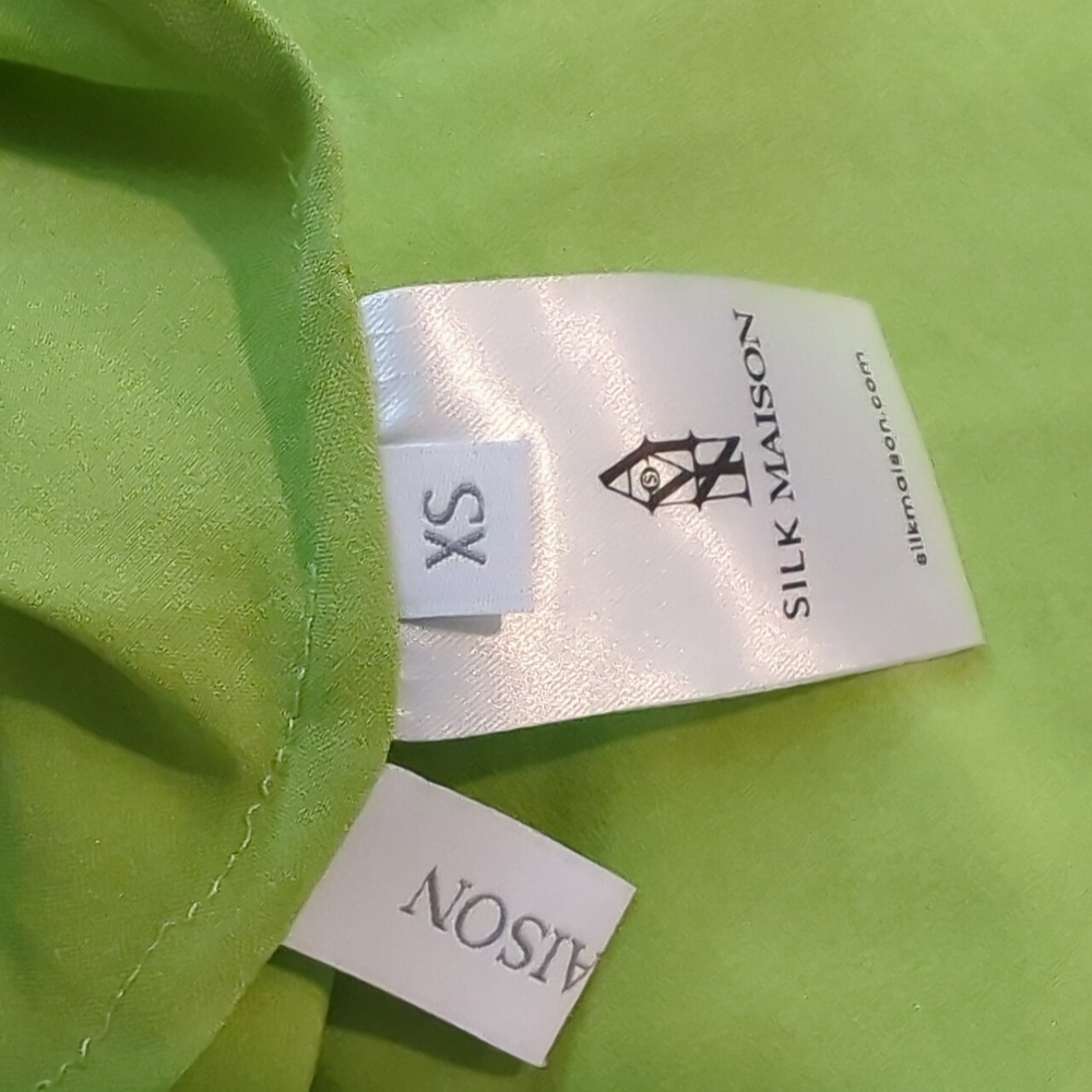 EUC XS Silk Maison halter neck maxi dress - Picture 10 of 10